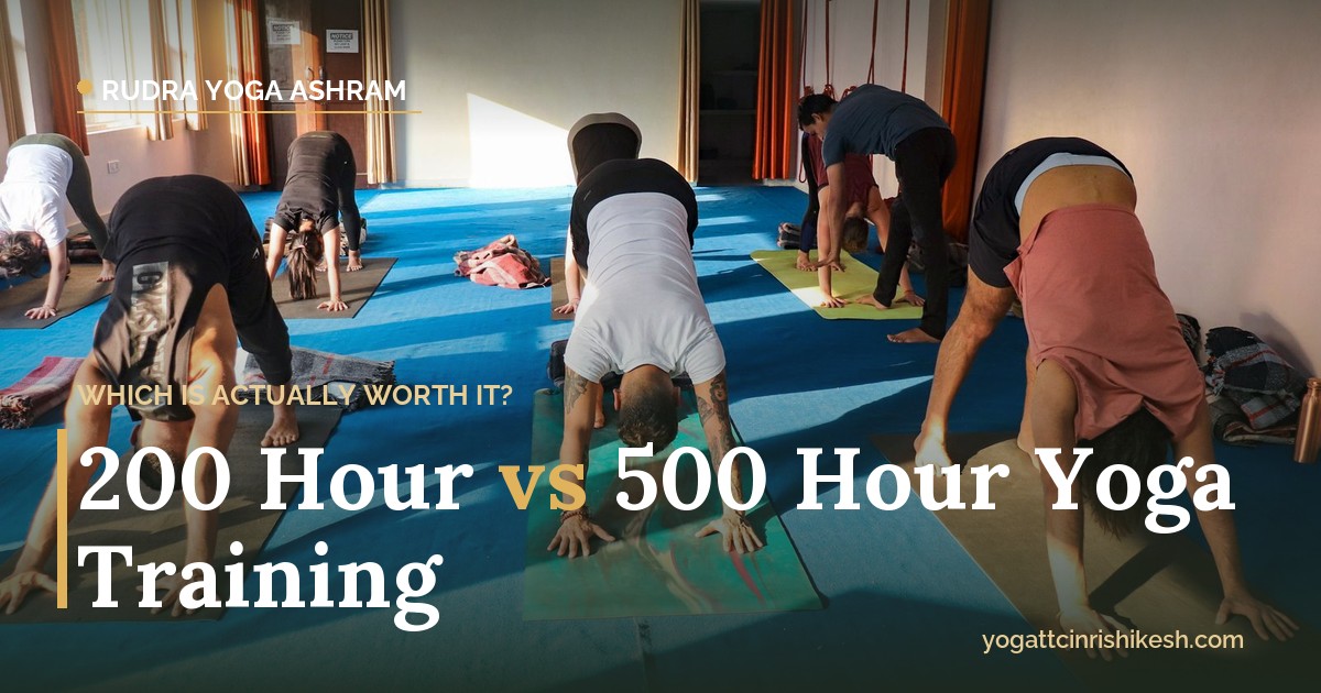 200 hour vs 500 hour yoga teacher training