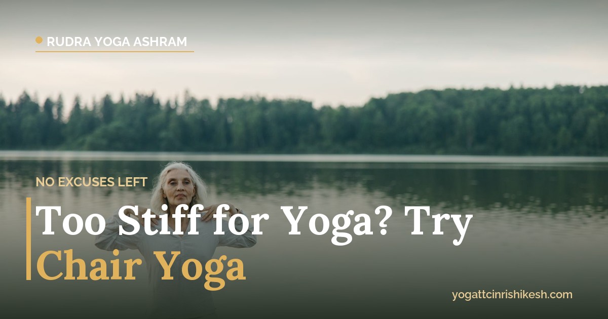 Chair yoga for beginners and seniors