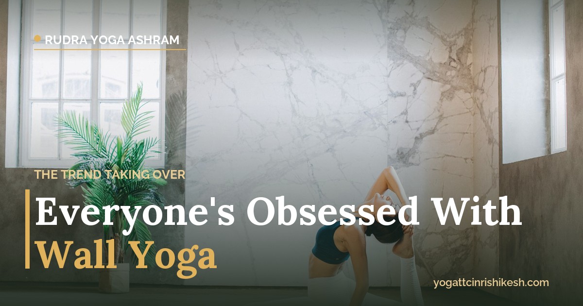 Wall yoga poses